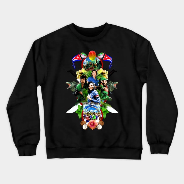 CROW - Cuban Revolution Crewneck Sweatshirt by CROW Store